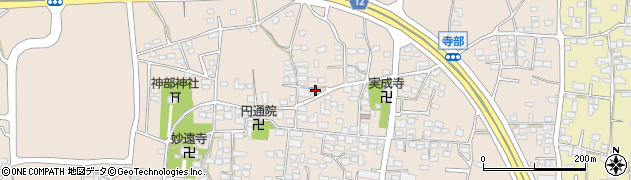 山梨県南アルプス市寺部2056周辺の地図