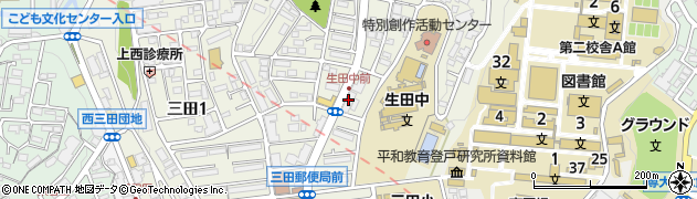 有限会社三田電機周辺の地図