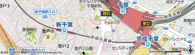スリー・エイチ　日本語学校周辺の地図