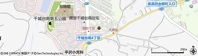 千城台東第5公園周辺の地図