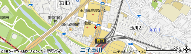 東京都世田谷区玉川周辺の地図