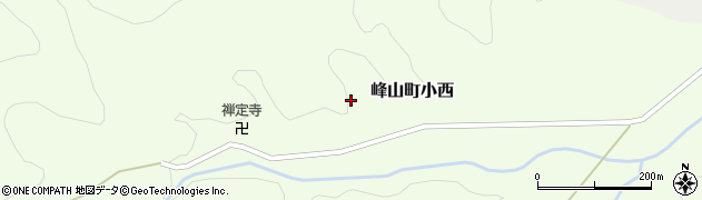 京都府京丹後市峰山町小西周辺の地図