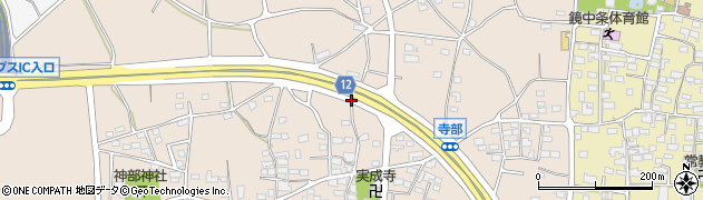 山梨県南アルプス市寺部周辺の地図