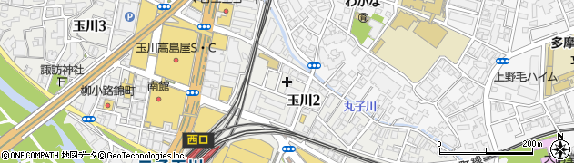 H&Bスパ 二子玉川(H&B SPA)周辺の地図