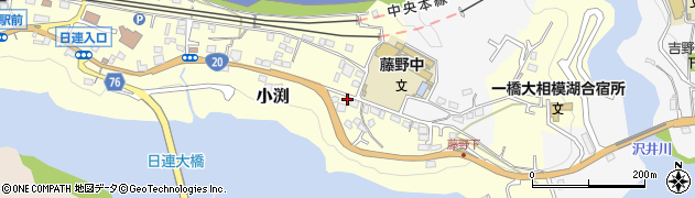 神奈川県相模原市緑区小渕2106周辺の地図