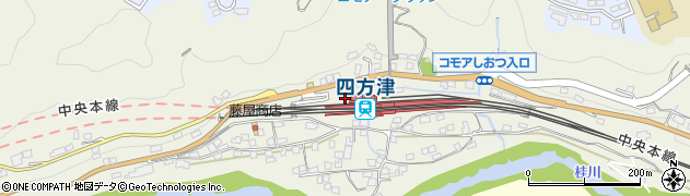 四方津駅周辺の地図