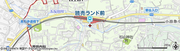 川崎信用金庫読売ランド駅前支店周辺の地図