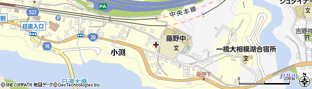 神奈川県相模原市緑区小渕2086周辺の地図