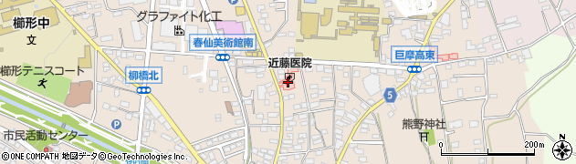 近藤医院周辺の地図