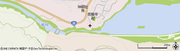 山梨県上野原市松留31周辺の地図