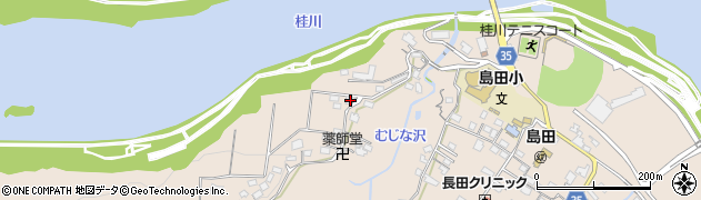 山梨県上野原市鶴島2315周辺の地図