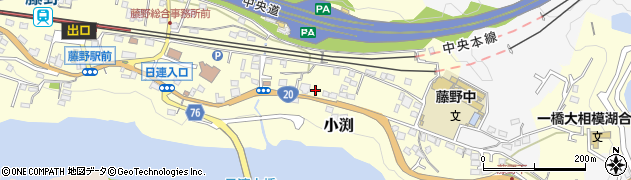 神奈川県相模原市緑区小渕2250周辺の地図