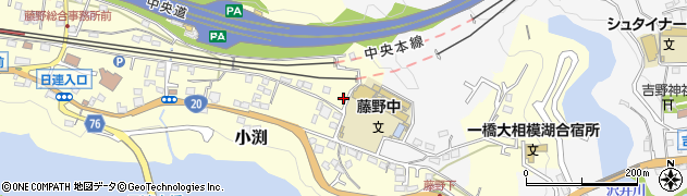 神奈川県相模原市緑区小渕2075周辺の地図