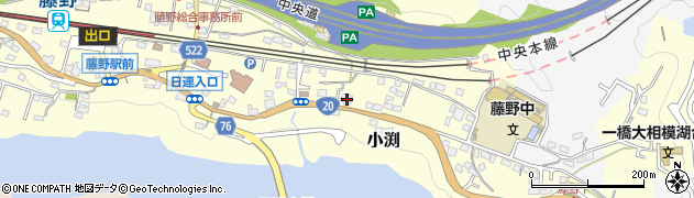 神奈川県相模原市緑区小渕2150周辺の地図