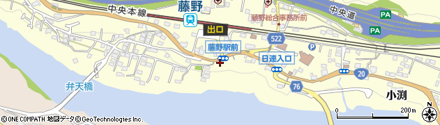 神奈川県相模原市緑区小渕1852周辺の地図