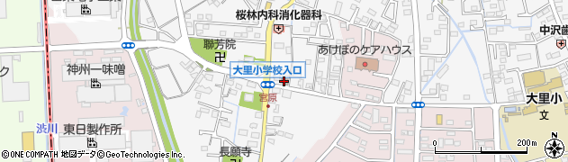 甲府大鎌田郵便局周辺の地図
