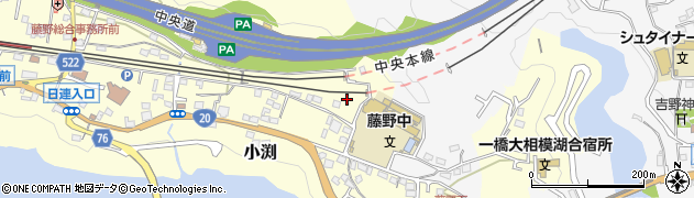 神奈川県相模原市緑区小渕2074周辺の地図