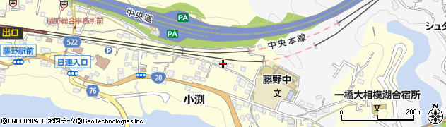 神奈川県相模原市緑区小渕2140周辺の地図