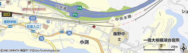神奈川県相模原市緑区小渕2141周辺の地図