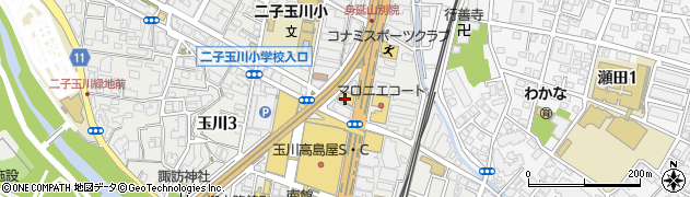 玉川高島屋ショッピングセンター　アイビーズプレイスＲｏｎＨｅｒｍａｎ周辺の地図