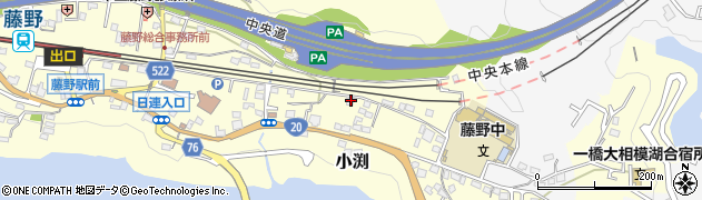 神奈川県相模原市緑区小渕2245周辺の地図