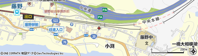 神奈川県相模原市緑区小渕2252周辺の地図