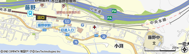 神奈川県相模原市緑区小渕1968-8周辺の地図