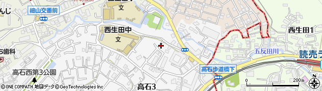 高石弥生公園周辺の地図