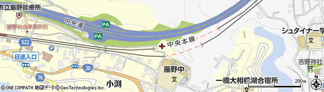 神奈川県相模原市緑区小渕2077周辺の地図