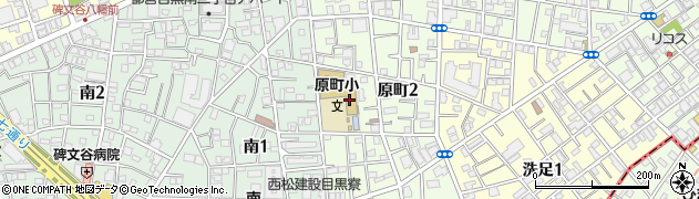 東京都目黒区原町2丁目18周辺の地図