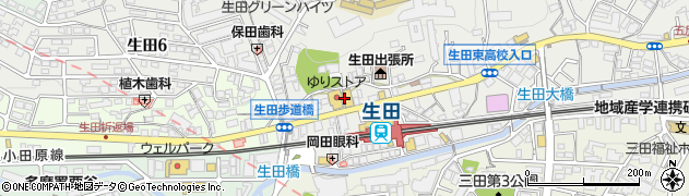 コージェ 生田店(COGE)周辺の地図