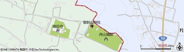 御射山神社周辺の地図