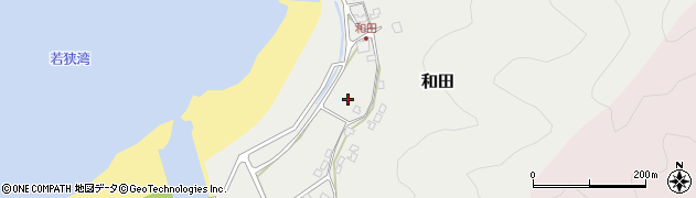 福井県三方郡美浜町和田周辺の地図