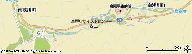 東京都八王子市南浅川町3952周辺の地図
