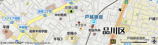 新井歯科医院周辺の地図