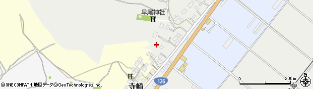 千葉県山武市早船1358周辺の地図