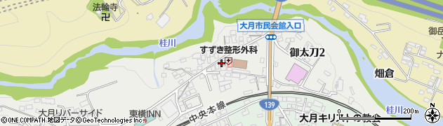 株式会社全日警　東京中央支社山梨営業所周辺の地図