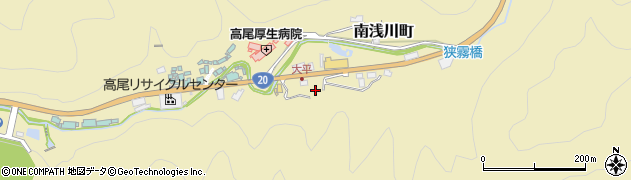 東京都八王子市南浅川町4097周辺の地図