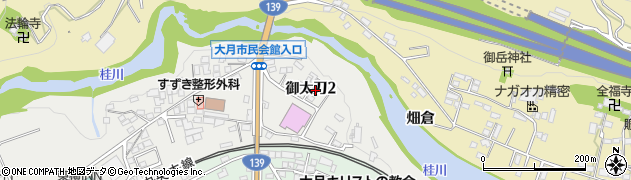 ミナ美容院周辺の地図