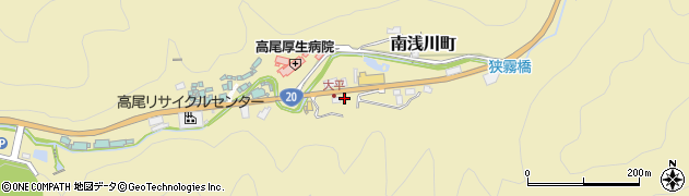 東京都八王子市南浅川町4098周辺の地図