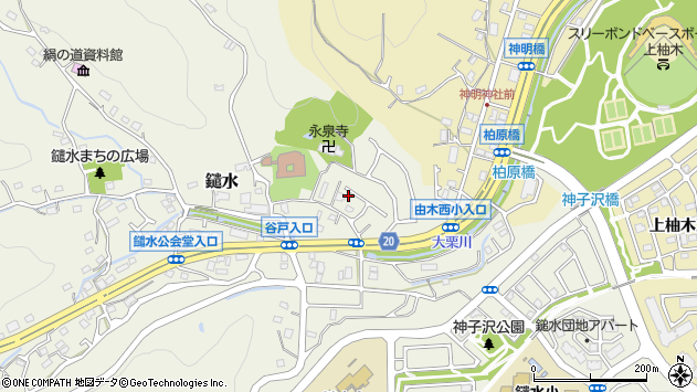 〒192-0375 東京都八王子市鑓水の地図