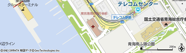 厚生労働省東京検疫所衛生・食品監視課周辺の地図