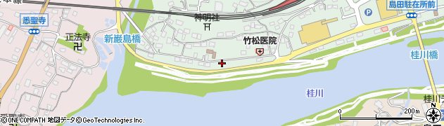 山梨県上野原市新田1133周辺の地図