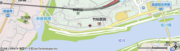 山梨県上野原市新田1126周辺の地図
