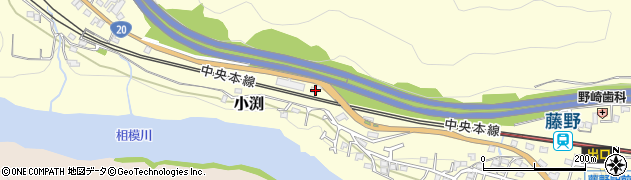 神奈川県相模原市緑区小渕1524周辺の地図