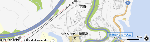 神奈川県相模原市緑区吉野845周辺の地図