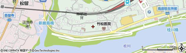 山梨県上野原市新田1129周辺の地図
