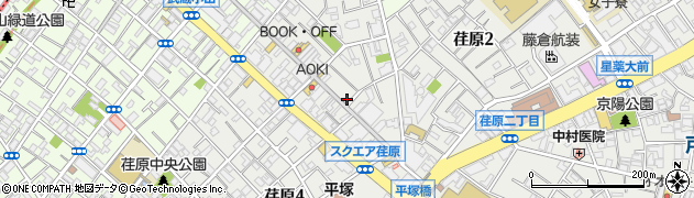 １００円ショップ　キャンドゥ新武蔵小山店周辺の地図