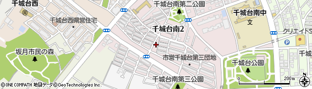 千城台南第4公園周辺の地図