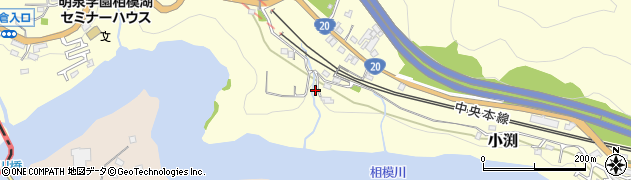 神奈川県相模原市緑区小渕1174周辺の地図